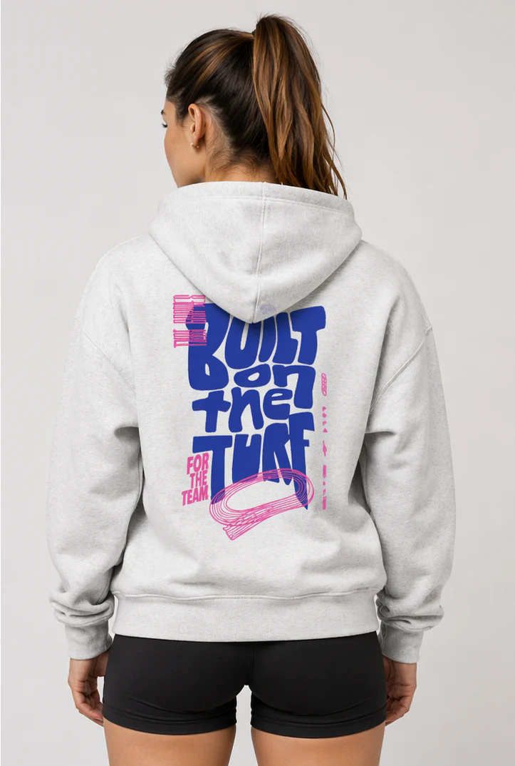Built on the Turf Hoodie (Grey Marl)